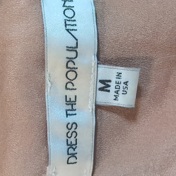 DRESS THE POPULATION SOPHIA CROCHET LACE MERMAID BLACK...Size Medium - Picture 8 of 9